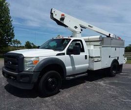 35' BUCKET TRUCK 2012 FORD F-450 VERSALIFT BOOM LIFT V10 GAS ENGINE