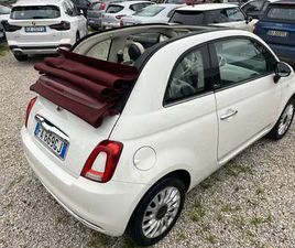 FIAT 500C 1.2 LOUNGE UNIPRO’ EURO 6 TUTTI TAGLIANDI PERFETTA