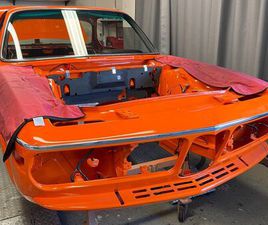 BMW E9 BMW E9 CSI INKA ORANGE 1972 VOLLSTÄNDIGE GESCHICHTE