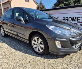 PEUGEOT 308 1,4 16V VTI,KLIMA,165 TKM,REG.8/26, 2008 GOD.