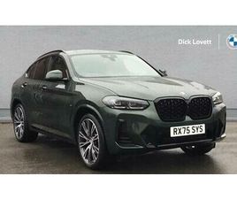 BMW X4 XDRIVE 20D BMW X4 XDRIVE20D M SPORT 2.0 5DR