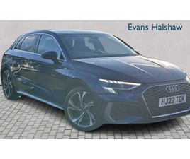 30 TFSI S LINE 5DR S TRONIC 2022