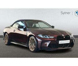 BMW SERIE 4 CABRIOLET M4 COMPETITION BMW M4 COMPETITION M XDRIVE CONVERTIBLE 3.0 2DR