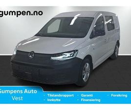 VOLKSWAGEN CADDY MAXI CARGO MAXI PLUSS 122HK DSG AUTOMAT