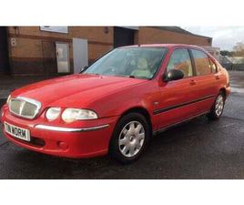 2003 ROVER 45 IE 16V IN SOLAR RED ULEZ COMPLIANT ALL AREAS A VENDRE