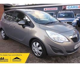 VAUXHALL MERIVA 1.7 CDTI EXCLUSIV MPV 5DR DIESEL AUTO EURO 5 (100 PS)