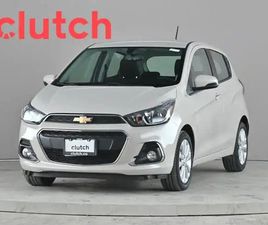 2018 CHEVROLET SPARK 1LT W/ APPLE CARPLAY, CRUISE CONTROL, REARV
