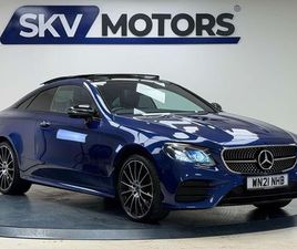 MERCEDES-BENZ E-CLASS 2.9 E 400 AMG LINE PREMIUM+ D 4MATIC AUTO 4WD 2DR