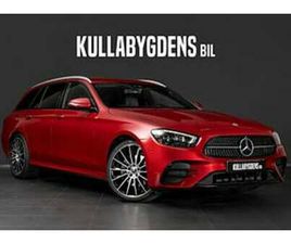MERCEDES CLASSE E STATION WAGON E 220 MERCEDES-BENZ E 220 T D 4MATIC AMG | VÄRMARE | DRAGKROK | 360 | MINNE