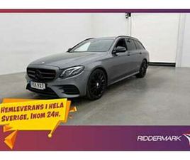 MERCEDES CLASSE E STATION WAGON E 220 MERCEDES-BENZ E 220 T D AMG VÄRMARE WIDE HUD 360° DRAGKROK