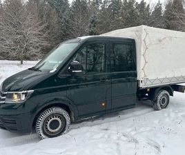 VW CRAFTER 35 DOKA 4X4 PRITSCHE MIT PLANEN AUFBAU