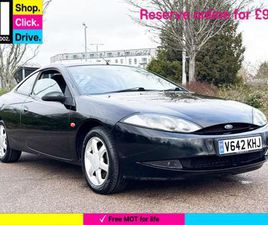 1999 FORD COUGAR 2.5 24V COUPE 3DR PETROL MANUAL (228 G/KM, 168 BHP) HATCHBACK PETROL MANUAL