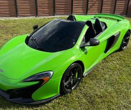 2016 MCLAREN 650S SPIDER