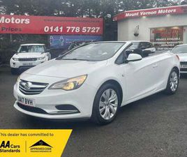 VAUXHALL CASCADA 2017 VAUXHALL CASCADA 1.4T SE 2DR CONVERTIBLE PETROL MANUAL