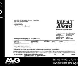 MERCEDES SPRINTER 319 SPRINTER 319 CDI V6 TOURER IGLHAUT 4X4 8-SITZER