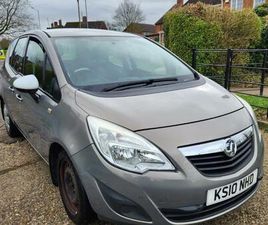 2010 VAUXHALL MERIVA 1.7 CDTI 16V EXCLUSIV 5DR AUTO MPV DIESEL AUTOMATIC