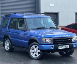 2003 LAND ROVER DISCOVERY 4.0I V8 ES STATION WAGON 5DR PETROL AUTOMATIC (7 SEATS) (397 G/KM, 182 ...
