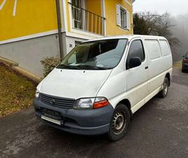 TOYOTA HI ACE 2,5 D4D TRANSPORTER / KASTENWAGEN