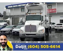 2020 KENWORTH T370 26’ REEFER + TUCKAWAY TAILGATE + HYDRAULIC BRAKES