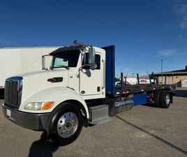 2017 PETERBILT 337 26' FLATBED CDL REQUIRED 300HP MANUAL TRANS