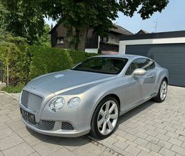 BENTLEY CONTINENTAL GT BENTLEY CONTINENTAL GT 6.0 W12 4WD AUTOMATIK