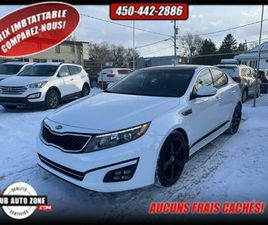 2014 KIA OPTIMA SX TURBO BAS MILLAGE GPS CAMERA RECUL TOIT PANO