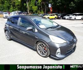 101HV / NHP10 G BLACK SOFT LEATHER SELECTION / PIRTEÄ JA PIHI PRIUS C:N SPORTTINEN JAPANIVERSIO