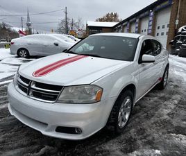 2012 DODGE AVENGER, SAFETY + 1 YEAR GOLD WARRANTY