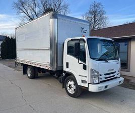 2020 ISUZU NPR HD BOX TRUCK - AUTO W/2500LB REAR LIFT - 42,080 MILES -