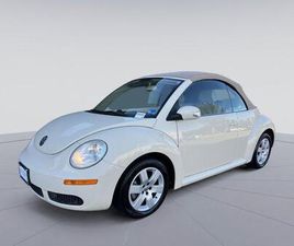 VOLKSWAGEN NEW BEETLE CABRIOLET USED 2007 VOLKSWAGEN NEW BEETLE
