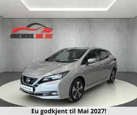 NISSAN LEAF E+ E+ 62KWH 385KM, 360KAMERA, ACC, NAVI, NORSK, 1 EIER!