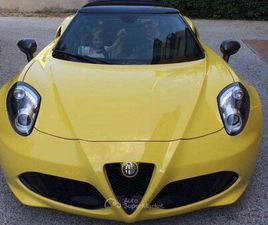 ALFA ROMEO 4C SPIDER 4C SPIDER 1750 TBI 240CV TCT