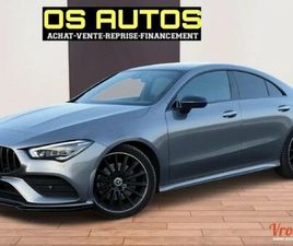 MERCEDES CLA CLASSE 220D 190CH (10 CV) 8G-DCT PACK AMG - 2020 GARANTIE CONSTRUCTEUR