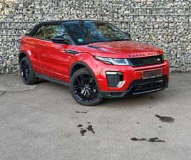 LAND ROVER RANGE ROVER EVOQUE CABRIO LAND ROVER EVOQUE 2.0 CABRIOLET HSE DYNAMIC TOP AUSTATTUNG