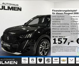PEUGEOT 2008 PEUGEOT 2008 E- GT ELEKTR. PANORAMADACH RÜCKFAHRKAMERA