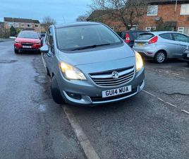 VAUXHALL, MERIVA, MPV, 2014, MANUAL, 1398 (CC), 5 DOORS