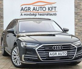 AUDI A8 LANG 55 TFSI QUATTRO TIPTRONIC IC MAGYARORSZÁGI - BŐR BELSŐ - SOFTCLOSE - HEAD-UP DISPLAY!