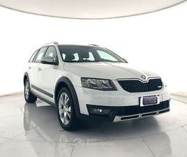 OCTAVIA WAGON 2.0 TDI CR SCOUT 4X4 X COMMERCIANTI C17+BLUETOOTH