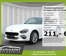 FIAT 124 SPIDER LUSSO 1.4TURBO*LED NAVI LEDER R-KAM