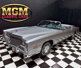 USED 1976 CADILLAC ELDORADO 500CID - FROM WESTCOAST - NICE FUN CONVERTIBLE
