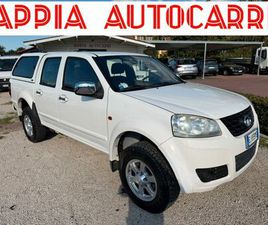 GREAT WALL MOTORS STEED GREAT WALL MOTOR STEED 5 2.0 TDI 4X4 HARDTOP - SOLO 36000KM