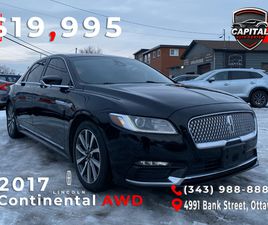 LINCOLN CONTINENTAL 2017 LINCOLN CONTINENTAL RESERVE