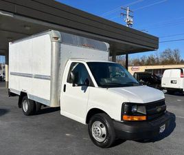 2014 CHEVROLET EXPRESS 3500 BOX VAN CUTAWAY KUV LOW MILES
