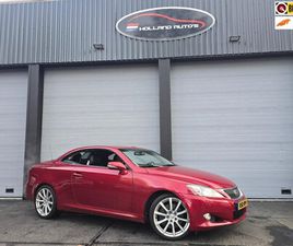 LEXUS IS IS 250 LEXUS IS CABRIOLET - 350C UNIEK MET DE 3.5 V6 MOTOR, 310PK