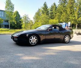 PORSCHE 944 S2 CABRIO SCHECKHEFT GEPFLEGT