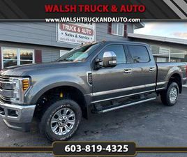 2019 FORD F250 SUPER DUTY LARIAT CREW CAB 6.2L V8 GAS CLEAN 1 OWNER
