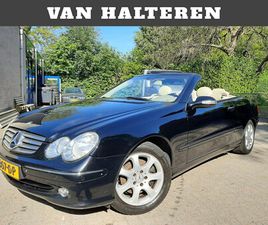 MERCEDES CLK CABRIO CLK 200 MERCEDES-BENZ CLK-KLASSE CABRIO - 200 AVANTGARDE AIRCO LEDER