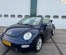 VOLKSWAGEN BEETLE NEW CABRIOLET 2.0 HIGHLINE AUTOMAAT! LEDER!