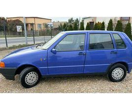 FIAT UNO DIESEL 1,7 D PIERWSZY WLAŚCICIEL CZARNE TABLICE PORAJ
