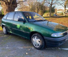 VAUXHALL ASTRA 1.4 5 DOOR DECEMBER 2026 MOT